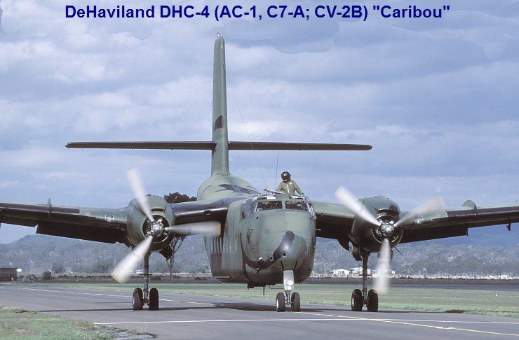 DHC-4 (AC-1; A-7; CV-2B) Caribou