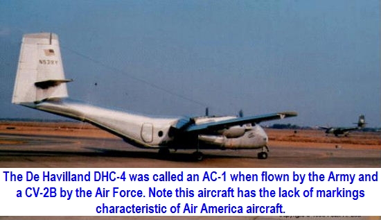 DHC-4; AC-1; AC-7; CV-2B "Caribou"