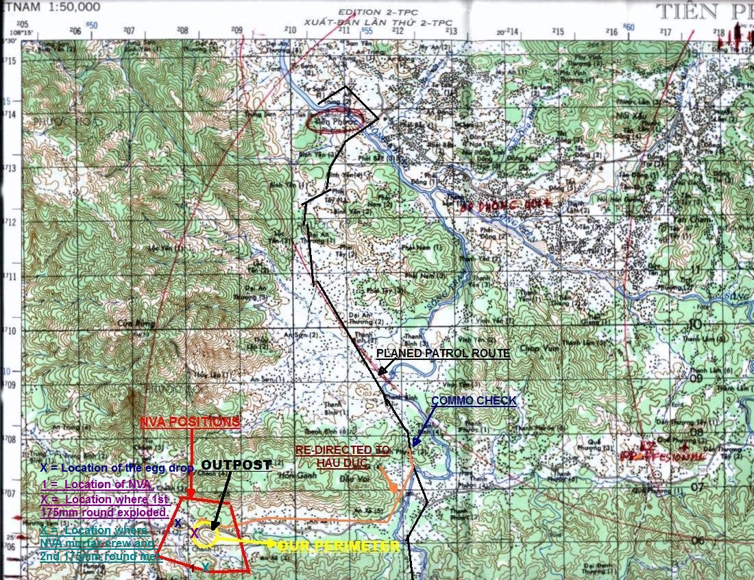 Topographic Map, Tien Phuoc & hau Duc